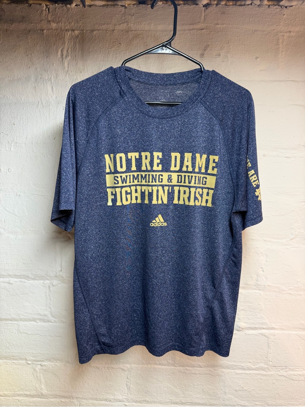 adidas Notre Dame swimming and diving